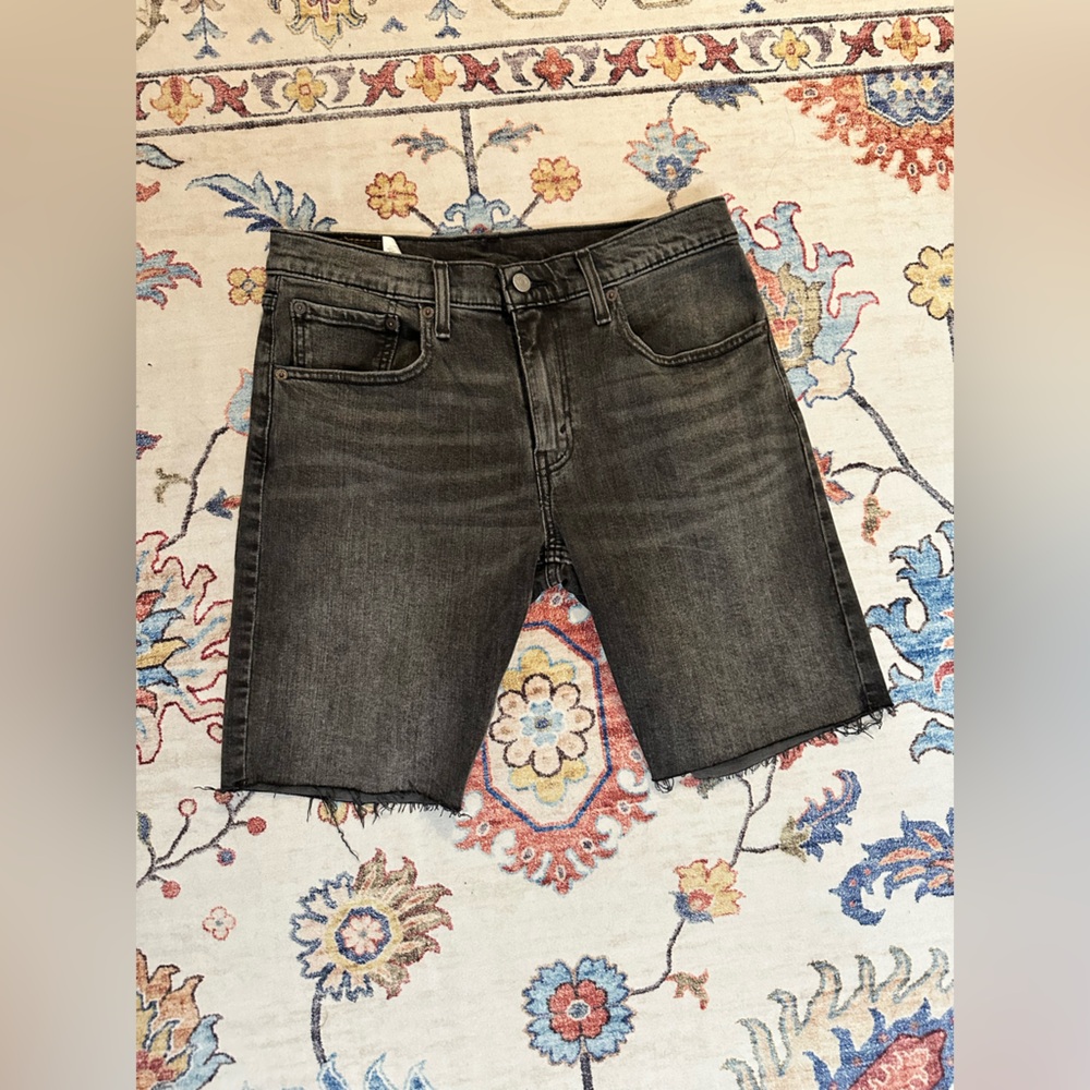 Levi's Women's Black Jean Shorts